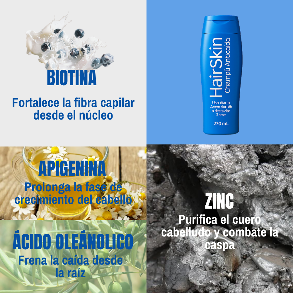SHAMPOO ANTICAÍDA HAIRSKIN
